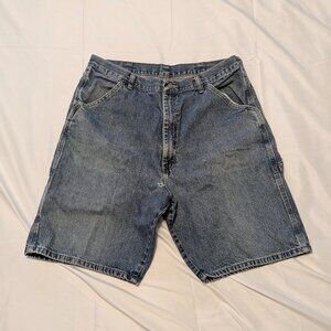 Vintage Wrangler Blue Denim Carpenter Shorts
